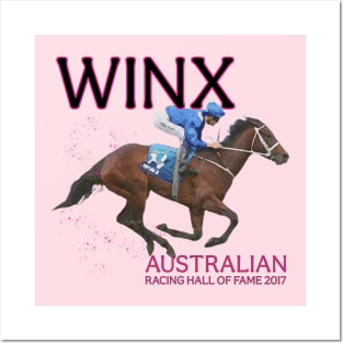 Winx 2017 Australian Racing Hall of Fame design Posters and Art